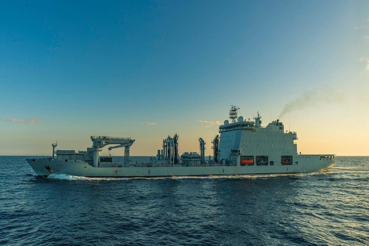 CDRmagazine's tweet photo. Canada has confirmed a two-year extension to the At-Sea Support Services Contract for the combat support ship, M/V Asterix, which has been providing worldwide service to the @RoyalCanNavy #RCN since her deployment in 2018.
Read more: https://t.co/Bp95NGP9NH https://t.co/twOdoEtI8r