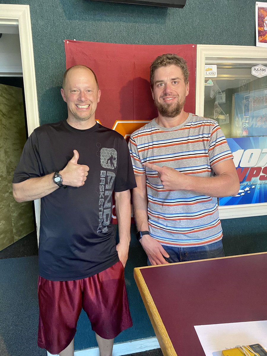 Congratulations Denver Cregger of Pulaski,winner of our ultimate <a href="/HokiesFB/">Virginia Tech Football</a> tailgate party. 
Denver gets:
4 tickets to every home game this season 
A parking pass near lane Stadium 
Food for 10 people at each game &amp; an on field fan experience. 
We’re excited for you and your son.