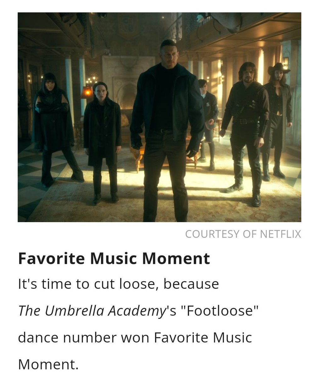 carlahdzgr's tweet photo. The umbrella academy is the winner of two categories of the tv scoop awards 2022// The umbrella academy es ganadora de dos categorías de los tv scoop awards 2022 @UmbrellaAcad @gerardway @Gabriel_Ba @SteveBlackmanTV @JeffKingTV https://t.co/yMmWU7XBnF