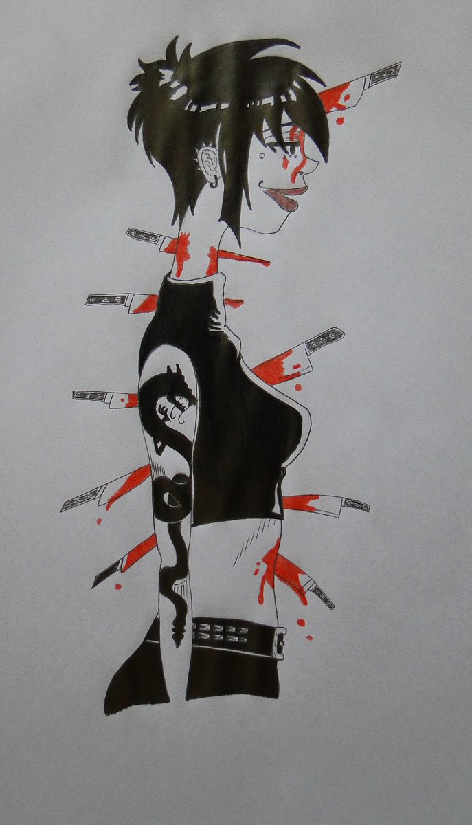 jpdiufort's tweet photo. Confiar es bueno
#fanart #drawing #dibujo #art #arte #sketch #sketchbook #artwork #artline #blood #sangre #gore #knife #dragon #woman #waifu #rock #tattoo #design #desenho #graphite #boceto #confia #myart #artist #artistsontwitter #ecuart https://t.co/nZuDjC4Gpg