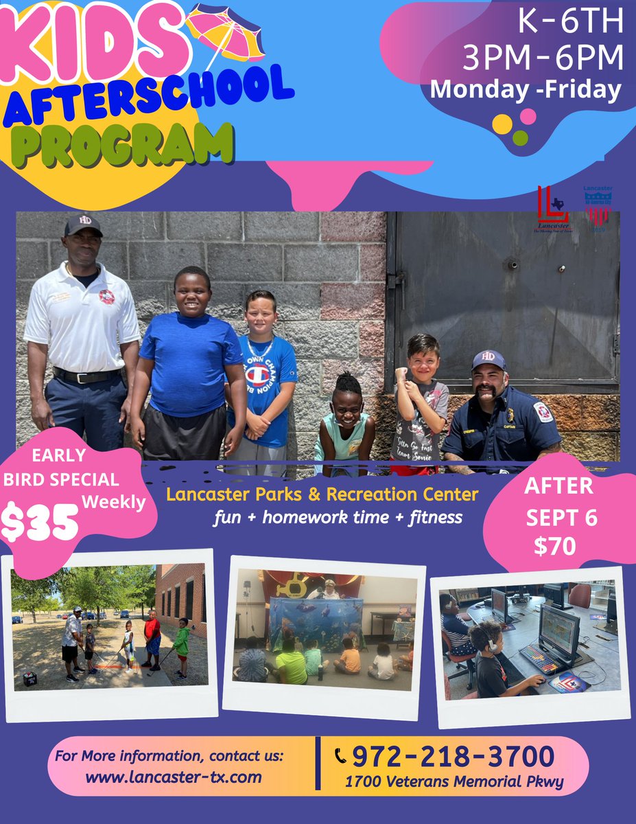 Lancaster I.S.D. on Twitter: "RT @Lancaster_TX: We still have open