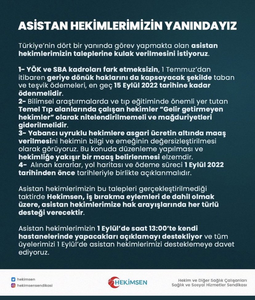 ipekbakiir's tweet photo. @drfahrettinkoca  #üniversitedehekimkalmayacak https://t.co/OCwDGPPjDy
