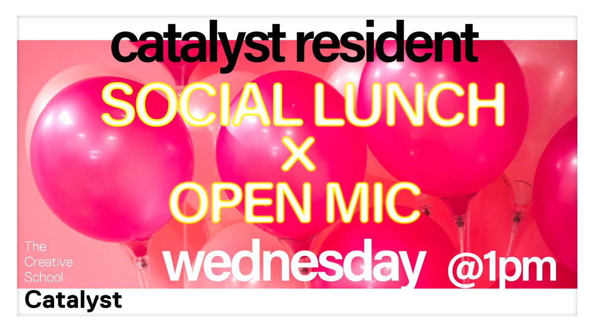 We invite you to kick off the new academic year by reconnecting with colleagues and finding potential opportunities for collaboration at The Catalyst SRC "Open Mic" event with refreshments on Wednesday, August 31 from 1 to 3 p.m. Looking forward to seeing you there! 
#SRC #TMU