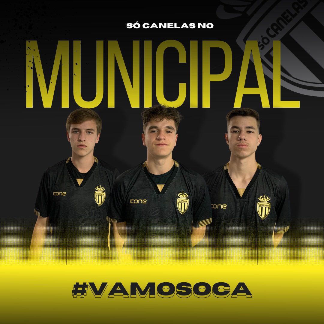 SOCANELASFUT's tweet photo. TÁ ACONTECENDO! Só Canelas Sub-14 estará presente no Municipal 2022 😈

Pedimos o apoio da torcida 🙌🏼🔥

#VamoSoca #PodeVim #SocaDay https://t.co/VqsToqTWks