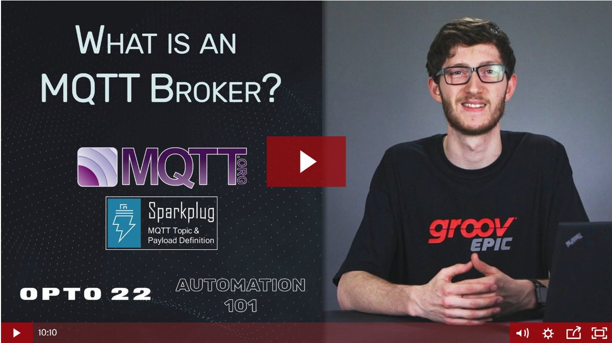 Today's OptoU lesson: What is an MQTT Broker? op22.co/3AxK67b #MQTT