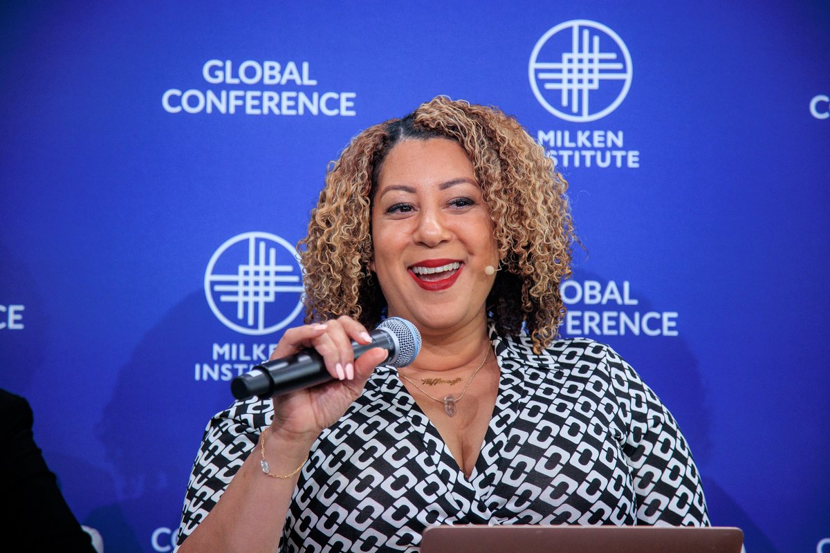 Milken Institute on Twitter in the top quartile for racial