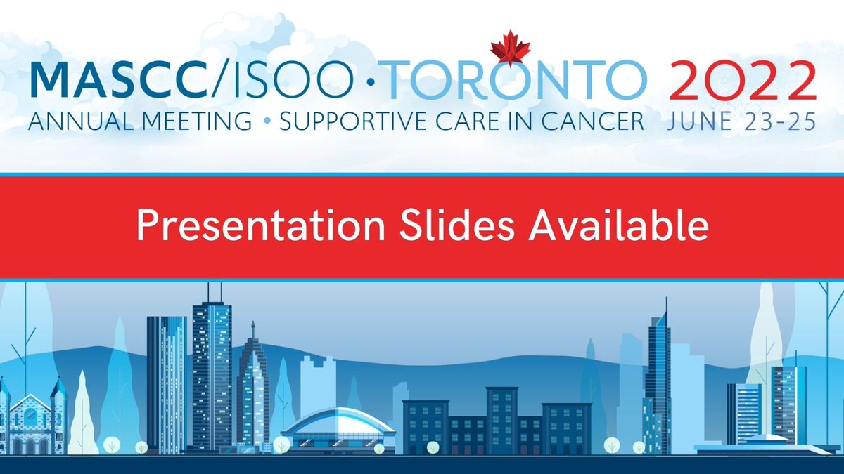 CancerCareMASCC's tweet photo. Many of our fantastic presenters from #MASCC22 have shared their slide decks with us, now freely available on the MASCC website.

Click here to browse or download: https://t.co/yGthSzVItB

#supponc https://t.co/VZFEoSZuuC