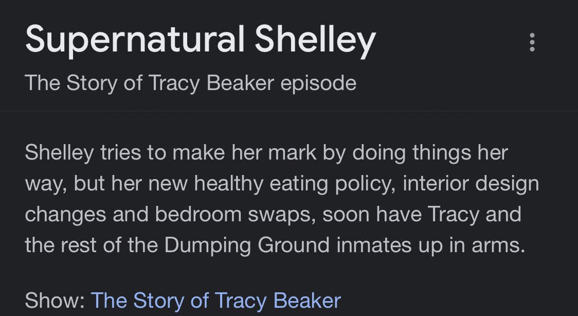 BRATTYBARBl's tweet photo. Obsessed with the Tracy Beaker episode titles https://t.co/B6Kcwer3Ma
