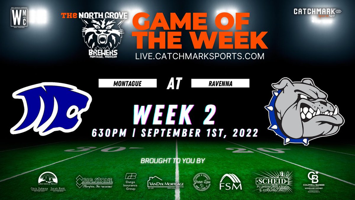 Hey, Ravenna: We are headed your way Thursday for the North Grove Brewers West Michigan Conference Game of the Week! Montague and Ravenna have played some great games over the years. Will this be another?