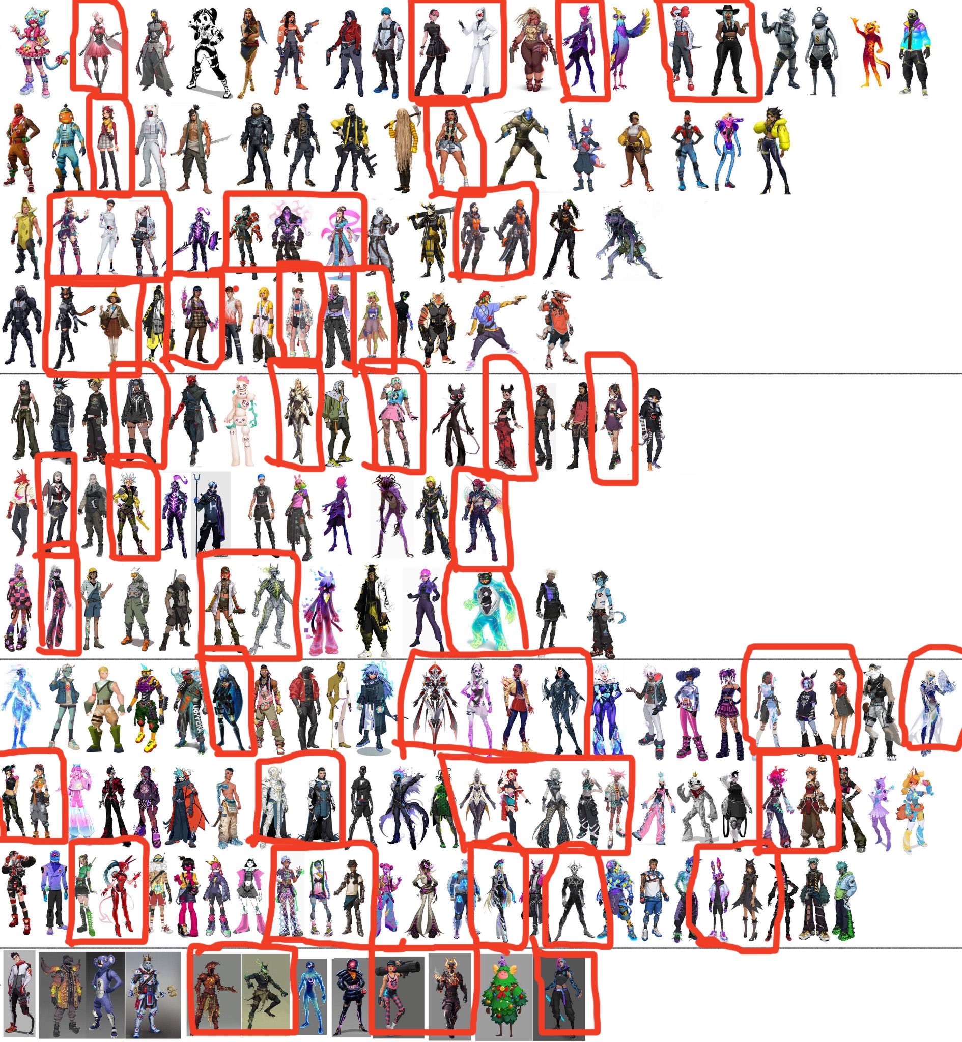 Jinx/Powder on Twitter "FortniteStatus iFireMonkey Those in the red