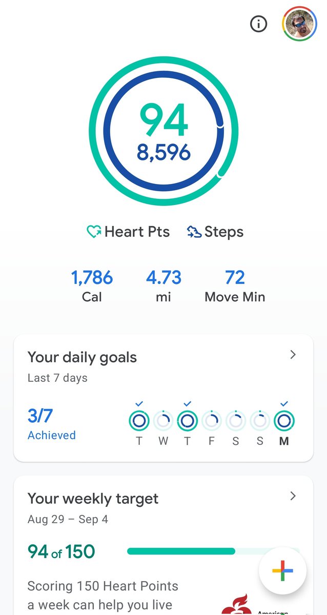 trekker21's tweet photo. If I keep walking, I can walk all the way to the 3-Day Holiday Weekend, right??!!
#190lbGoal #BeInspired #BeInspiring #LOTRTheFellowshipVirtualChallenge #GettingFitAt50 #FitFederation #FitFederationAugust #Top5Percent #Under235lbs #1201Km #746Miles https://t.co/GPrCCh2ZkX