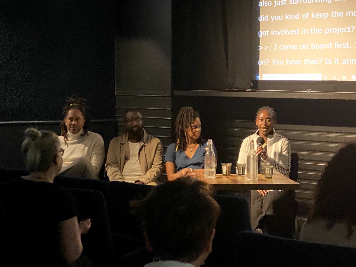 Went to see the wonderful #QueenOfGlory #film tonight at @showroomcinema with Q&A with the fabulous actor/writer/director @itsnanamensah & producers @baffakoto @krobhix & @jamundanez. Don’t miss this gem! 

@FilmHubNorth @BirdsEyeViewRTF #DirectedbyWomen