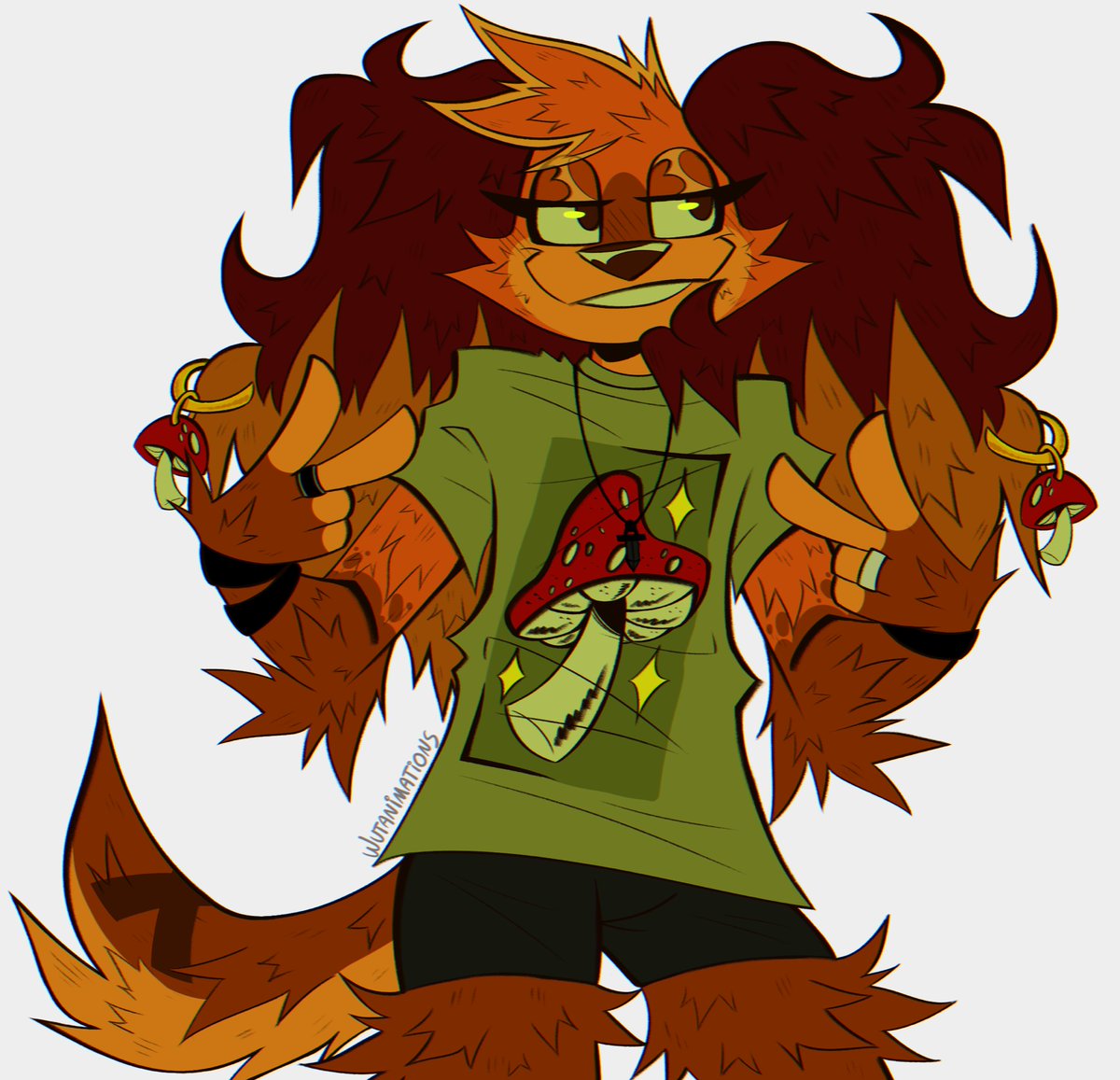 gummi on Twitter "RT wutanimations your local mushroom dog,,"