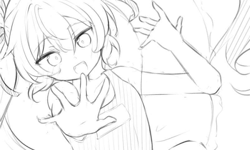 できた。ラフが https://t.co/Z68aBX1CRD 