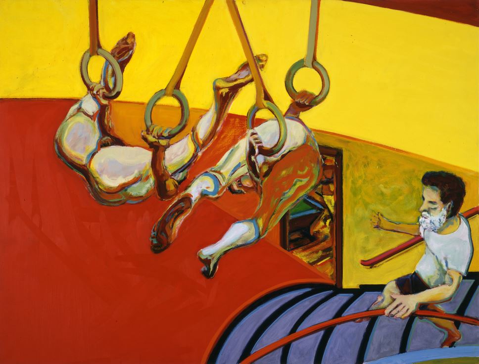 JohannesJansse2's tweet photo. Mooie overzichtsexpo #Duitse schilder #NorbertTadeusz Grote #kleurrijke doeken. Naakte #acrobaten, #karkassen, bloemstillevens, interieurs, landschappen @MuseumMORE #Gorssel https://t.co/FkJwvE2PPe https://t.co/rlB2ZU7qqr