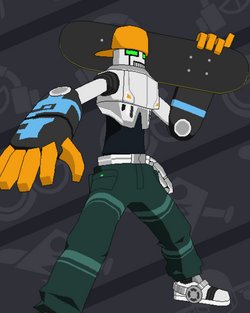 RobotsOfTheDay's tweet photo. Today's robot of the day is Switch from Leathal League! https://t.co/Qy0ZObMwOz