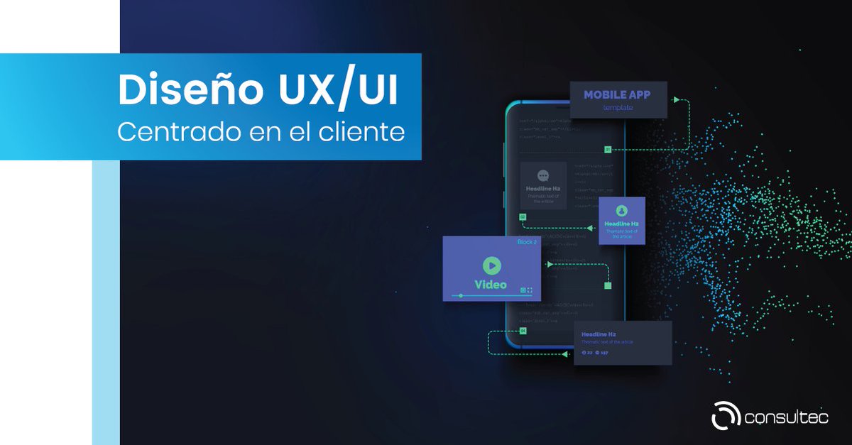 ConsultecTI's tweet photo. El diseño UX  abarca todos los aspectos que están involucrados en la interacción del cliente cuando accede a un portal. Los diseñadores de aplicaciones crean variedad de prototipos y escenarios hasta lograr el modelo ideal. lea más aca: https://t.co/JjNNJrdXWo
#uxui #uxlatam https://t.co/mq29paaTru