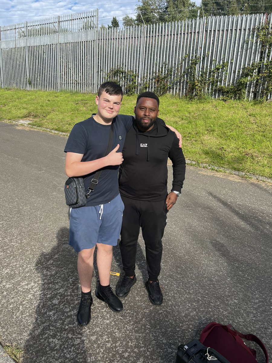 connormc1888d's tweet photo. It was brilliant to meet you @bobbynwanze_ https://t.co/9rE342kmdx