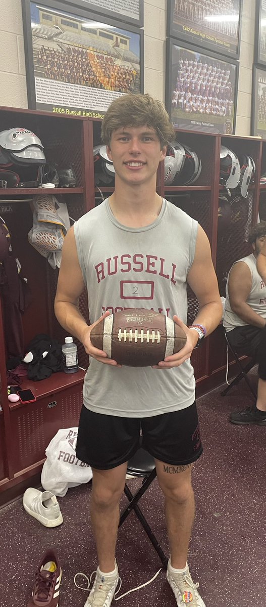 TJ (@tjmaynard54) on Twitter photo Congratulations to Carson Patrick on becoming the all-time receiving yardage leader. <a href="/reddevilsfball/">Russell Red Devil Football</a> <a href="/russellfball/">Russell Football Recruits</a> <a href="/carson_patrick2/">Carson Patrick</a> <a href="/russellind/">Russell Independent</a> Congratulations to Carson Patrick on becoming the all-time receiving yardage leader. <a href="/reddevilsfball/">Russell Red Devil Football</a> <a href="/russellfball/">Russell Football Recruits</a> <a href="/carson_patrick2/">Carson Patrick</a> <a href="/russellind/">Russell Independent</a>