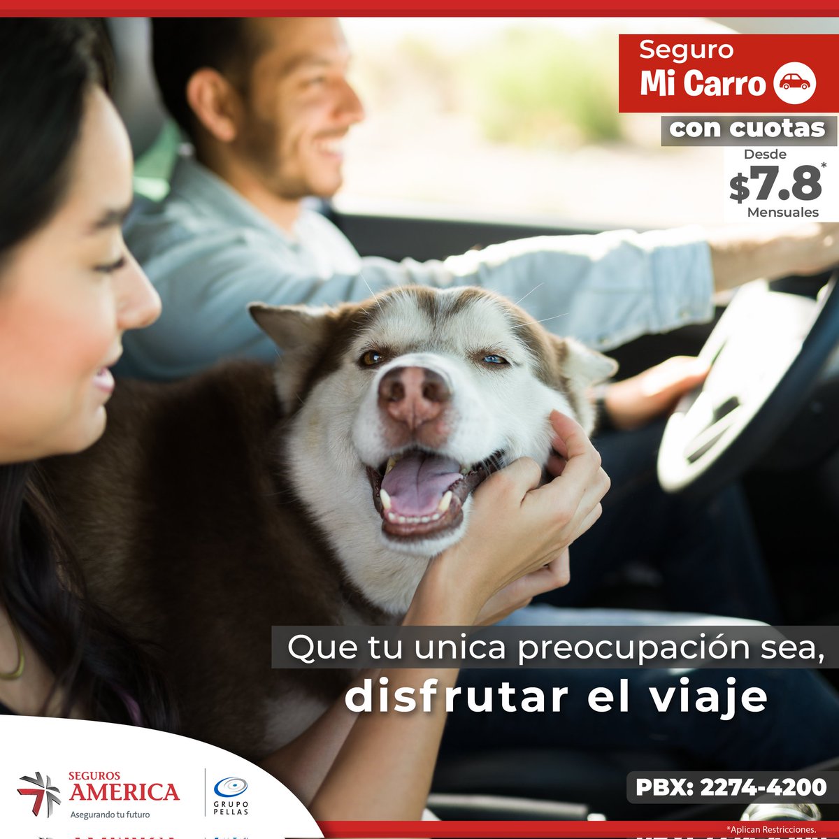 ¡Que tu única preocupación sea disfrutar del viaje! Ahora puedes proteger tu vehículo con más de 6 años de antigüedad de accidentes y robos, además cuenta con cobertura de gastos médicos para ocupantes. ¡Escríbenos para conocer más!😎🚗