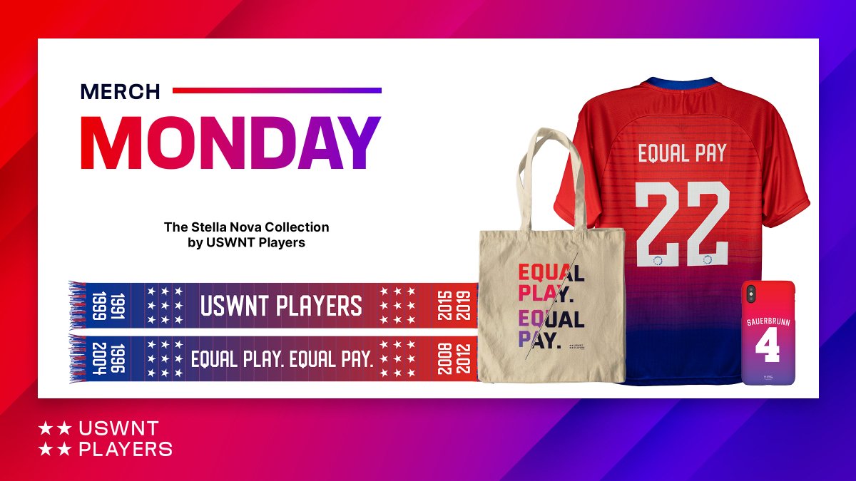 USWNTPlayers's tweet photo. #MerchMonday: Your fav player is calling! This week weβre adding onto the limited edition Stella Nova Collection. Player phone cases, a tote, and more π€©
See the full collection and show out with the latest gear! https://t.co/S2qT8mKQ0Z
#47Weeks #WCCountdown #StellaNova https://t.co/DqE2k7MqaX