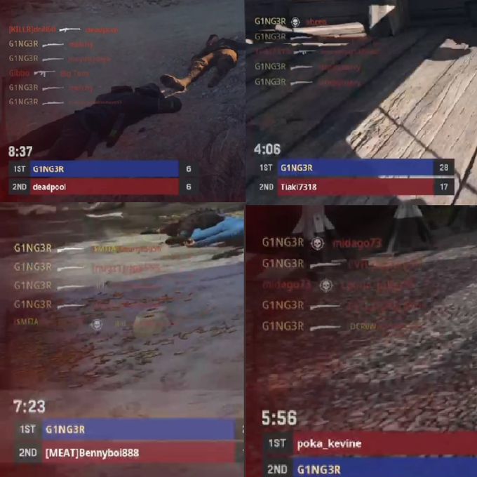 A few clips I've hit recently
Thanks for @NotGaryGanson for the pic's.