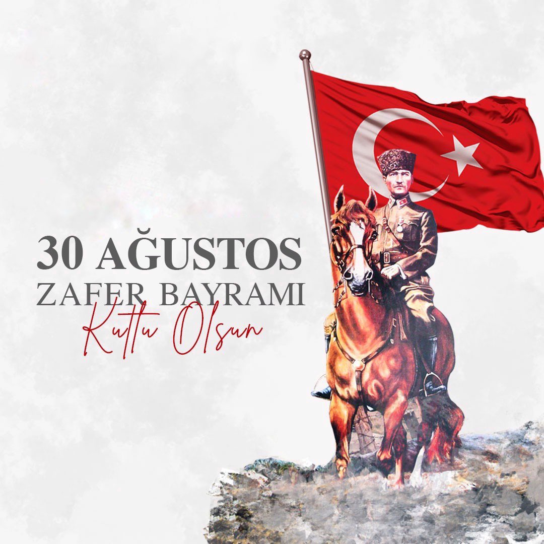 #30Ağustos Zafer Bayramımızın 100. Yılı Kutlu Olsun❤️

Ulu önder #MustafaKemalAtatürk ve destan yazan askerlerimizi saygı, sevgi ve minnetle anıyoruz 🇹🇷