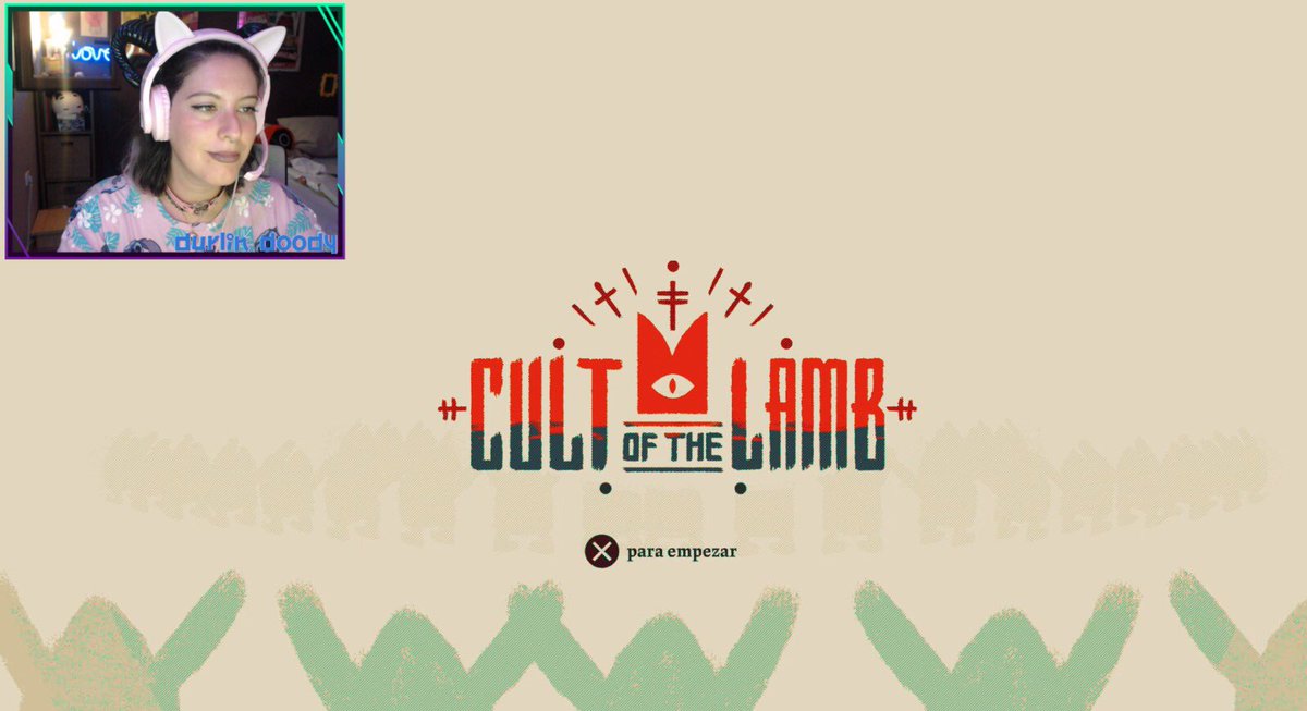 DurlinDoody's tweet photo. 🔴Estamos en directo cap 2  
#CultoftheLamb 
Go,go,go !

👇🏻👇🏻👇🏻👇🏻👇🏻👇🏻
https://t.co/5M44SHHFm1 https://t.co/to3jLqDEBa