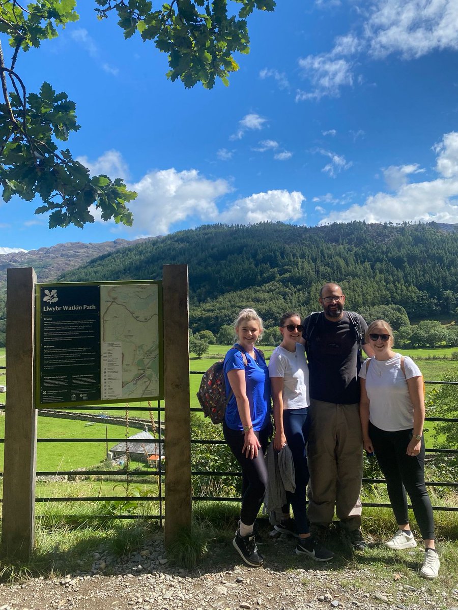 PA_Latham's tweet photo. There is nothing better than a TEP trip to Snowdonia National Park before year 2 training begins!
#twittereps #LlwybrWatkinPath #TEPTrips #DEdPsy #Snowdonia https://t.co/oYsRkMv6c0