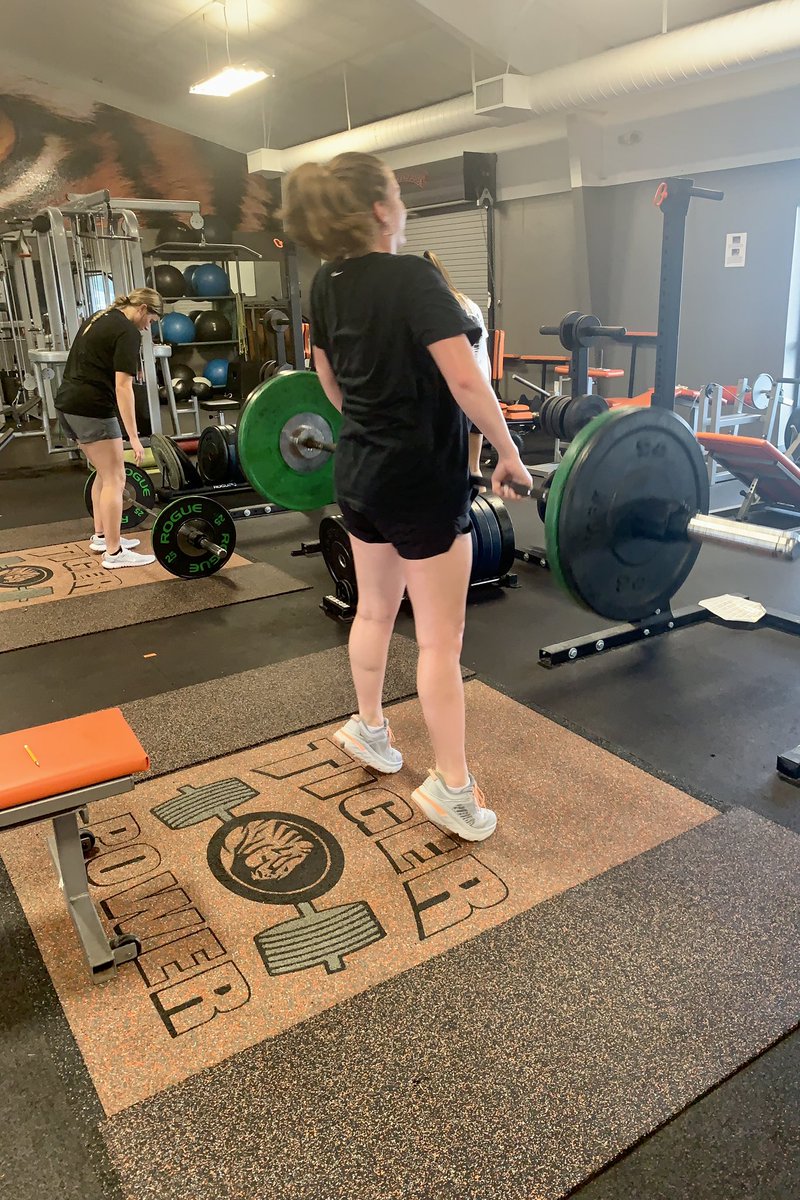 ECUTigersWBB's tweet photo. Stronger each day 💪

#Week2 x #GoTigers https://t.co/YxKuRlH7WF