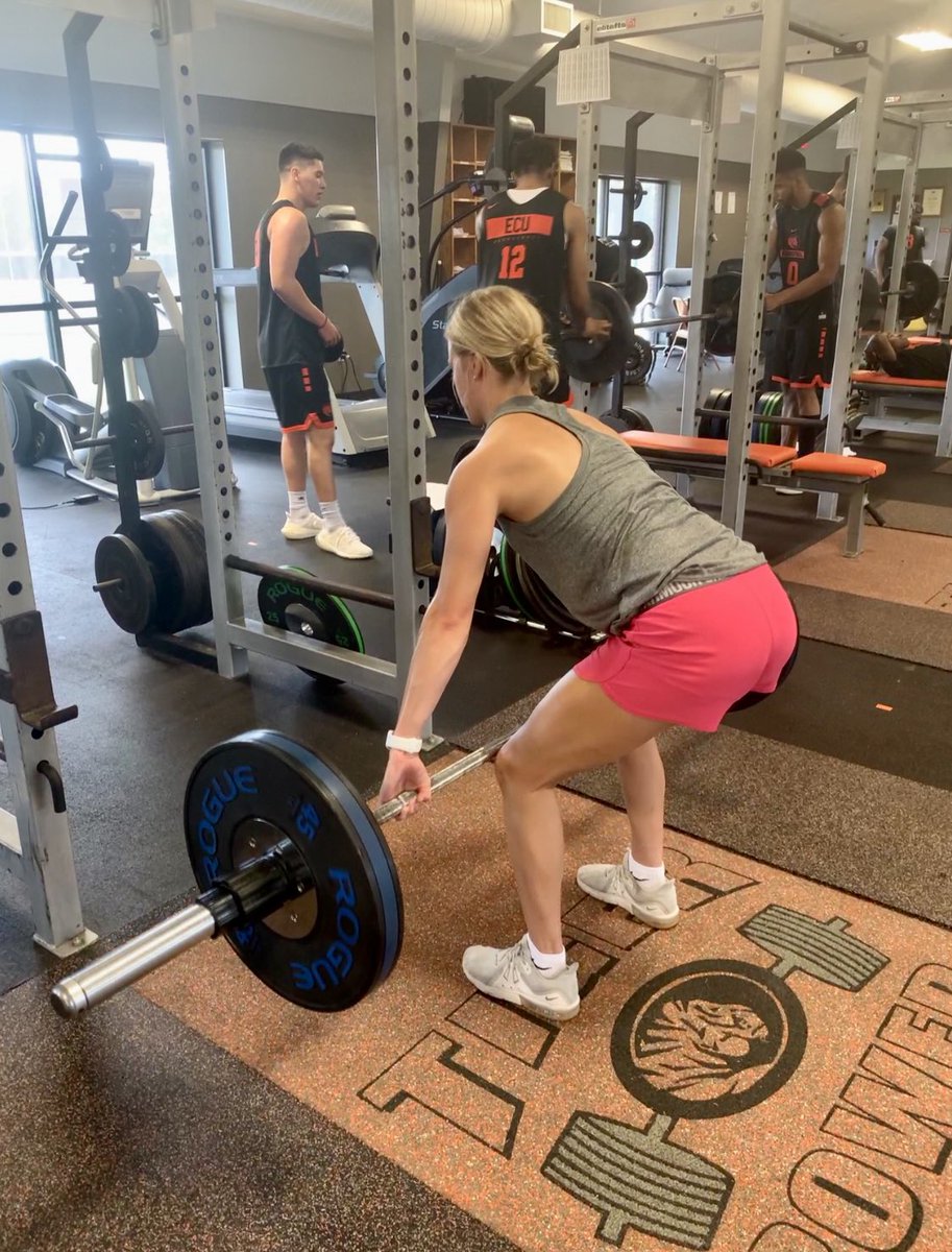 ECUTigersWBB's tweet photo. Stronger each day 💪

#Week2 x #GoTigers https://t.co/YxKuRlH7WF
