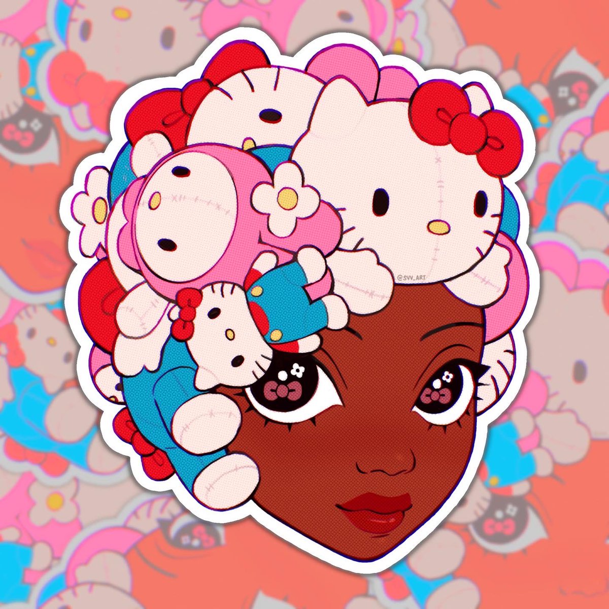 Daisy🍮 on Twitter "RT SVV_ART jumbo stickers!"