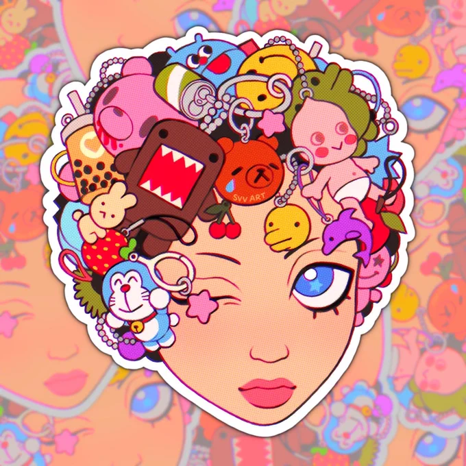 jumbo stickers! 