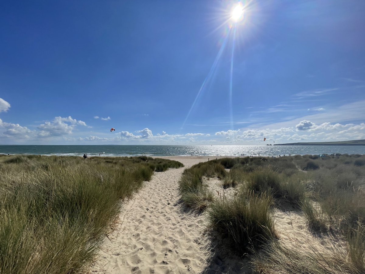 chris33nat's tweet image. The 3 of us have had 4 fantastic days at NKD followed by a lovely few hours at sunny Studland today.