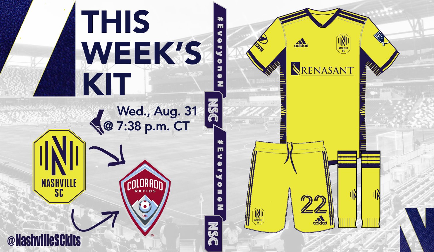 Nashville SC Jerseys, 2023 Nashville SC Jersey, Kit, Jerseys