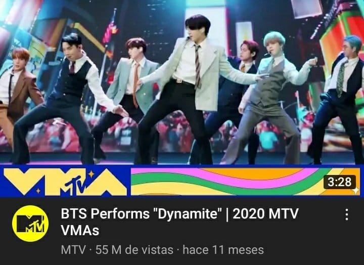 kooaerin's tweet photo. no sé si lo sabian pero, MTV acá VMA'S borró la presentación de bts en los vma's 2020, lo borró por amargura, envidia y rabia. 

En tan solo 8 días BTS alcanzó los 30 millones de vistas en esta presentación, estaban a punto de coronarse como el video más visto en el canal de MTV+ https://t.co/JBsPMIELSG