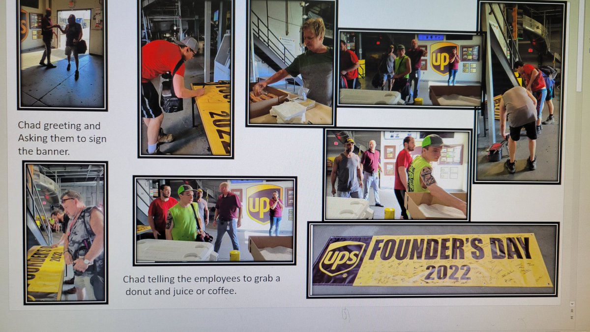 Great day today on the Lenexa Daysort celebrating Founder's  Day. Employee's enjoyed donuts, juice and coffee as they arrived. <a href="/bgtighe/">Brian Tighe</a> <a href="/TegtmeierChad/">Chad Tegtmeier</a> <a href="/CourtneyBarham2/">Courtney Barham</a> <a href="/tannercain98/">Tanner Cain</a>