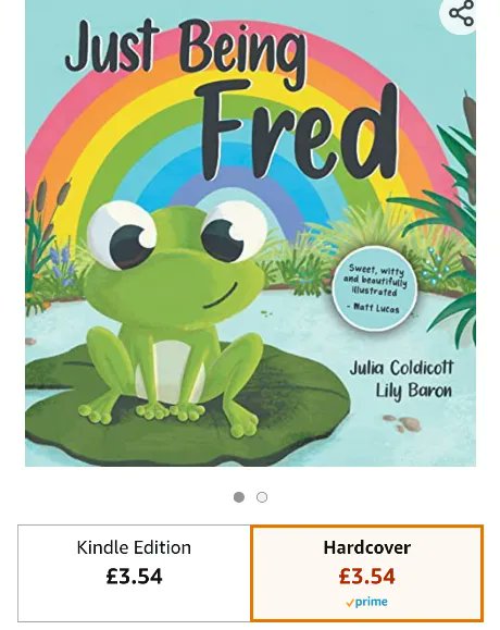 bluefalconpub's tweet photo. Just Being Fred by Julia Coldicott is currently on sale on Amazon for just over £3.50! What a bargain!
#moneysaving #savemoney #giftideas #giftidea #moenyoff #sale #discount #childrensbooks #childrensbook #book
#books #booksbooksbooks #bookish #greatsaving #saving https://t.co/XrXItNnK61