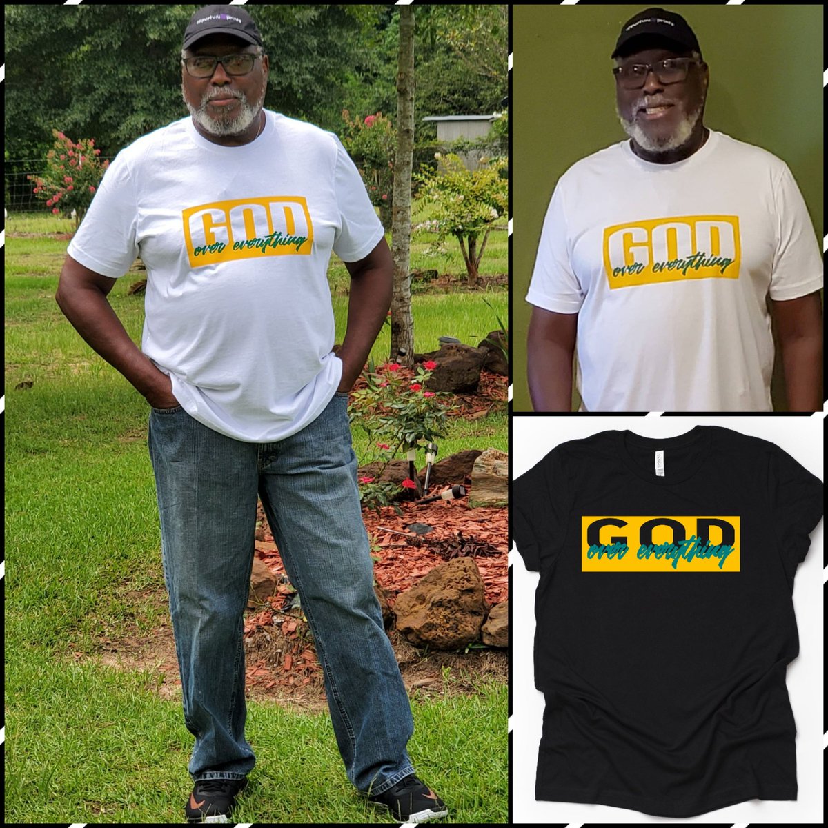 OppPrints's tweet photo. 💒God Over Everything💒 Check out this design and more of our faith-based tees at https://t.co/OC6CZnGFS4. #OpportuniteePrints #OppPrints #freeshipping #faithbasedtees https://t.co/L3L2dNBOXn
