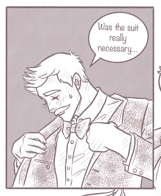 So I have been working on the lokius spy au comic. I really wanted to make my comics cleaner looking and more professional.
Now I'm stressing in case it doesn't look good 😭
Could I get opinions on which style everyone prefers plz? 🥺 