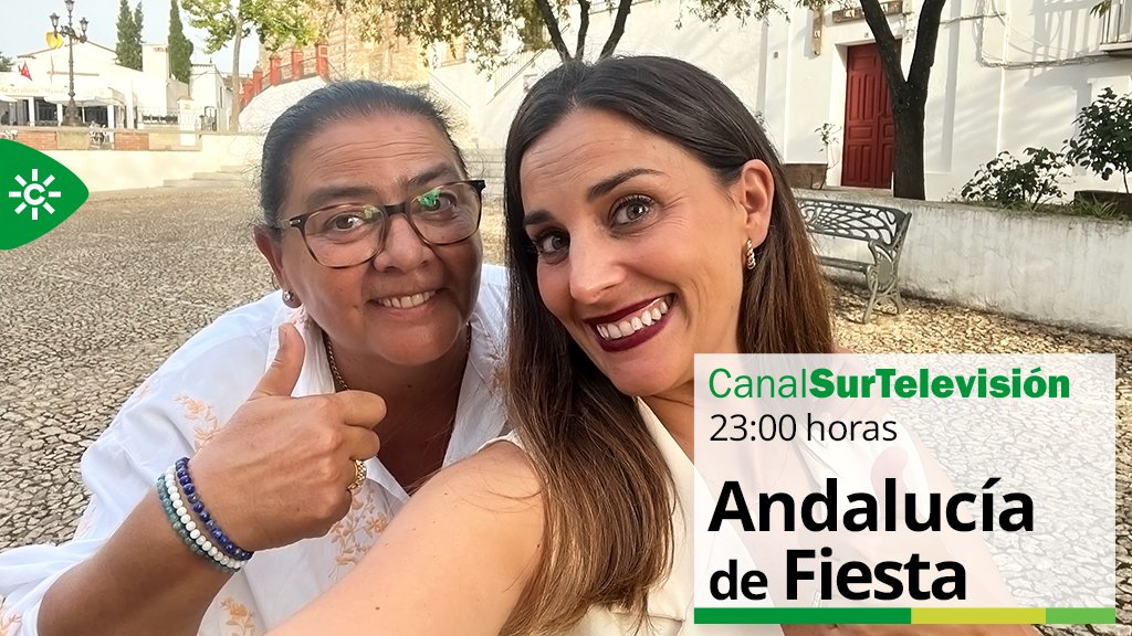 CanalSur (@canalsur) on Twitter photo En breve, en <a href="/AndaluciaDFiest/">Andalucía de Fiesta</a>:
✝️🏔️Romería Virgen del Monte | <a href="/AytoCazalla/">Ayto. de Cazalla</a>
⚔️🛡️Moros y Cristianos | Carchelejo <a href="/AsocMoros/">Asoc. Cultural Moros Y Cristianos De Carchelejo</a>
⛪Romería Marítima Virgen de la Palma | <a href="/aytoalgeciras/">Ayto. de Algeciras</a>
📲 #AndalucíadeFiesta17
🗓️ Lunes
23:00 h. | CanalSurTV
En directo👇🏼
🔴csur.red/PBEn50Kuc9g En breve, en <a href="/AndaluciaDFiest/">Andalucía de Fiesta</a>:
✝️🏔️Romería Virgen del Monte | <a href="/AytoCazalla/">Ayto. de Cazalla</a>
⚔️🛡️Moros y Cristianos | Carchelejo <a href="/AsocMoros/">Asoc. Cultural Moros Y Cristianos De Carchelejo</a>
⛪Romería Marítima Virgen de la Palma | <a href="/aytoalgeciras/">Ayto. de Algeciras</a>
📲 #AndalucíadeFiesta17
🗓️ Lunes
23:00 h. | CanalSurTV
En directo👇🏼
🔴csur.red/PBEn50Kuc9g