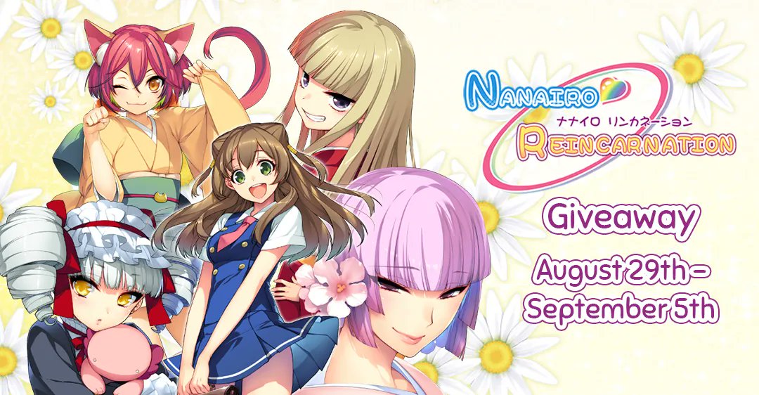 RT @sekaiproject: Try your luck this week to win a Steam key of Nanairo Reincarnation! 
https://t.co/uG1CszWf5O https://t.co/k7JF6wsyzv