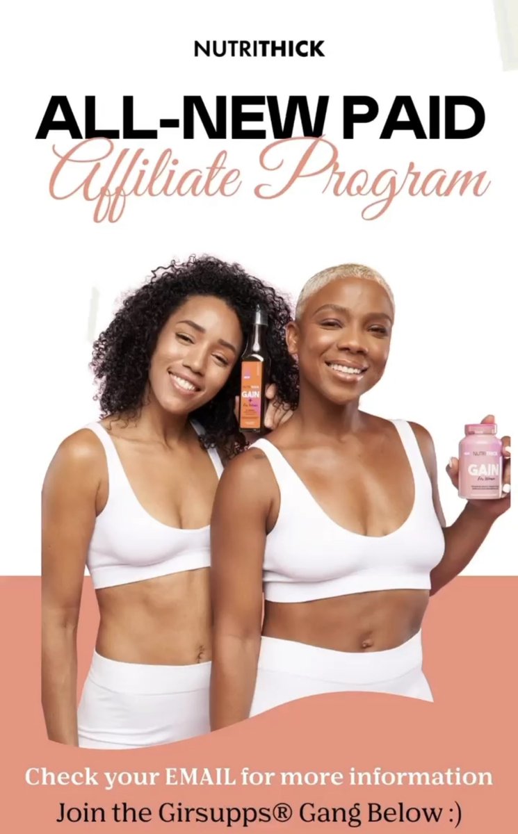 nutrithick's tweet photo. Confidence and Femininity is not lacking✨ We want to feature our GirlSupps Community in full effect. Follow these steps to join! Use the #GirlSupps #Nutrithick hashtags to keep us posted on your journey! https://t.co/r9GaG9ZI2W