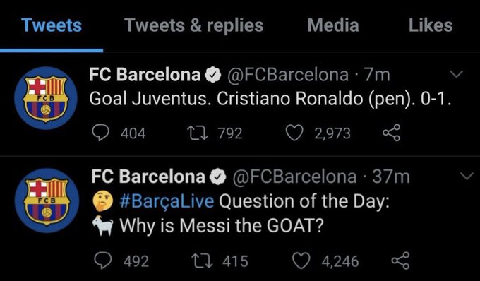 Cr7stianismo_'s tweet photo. ¿Es esta la mayor padreada de esta red social?

🐐@Cristiano https://t.co/OhB9OtkgI4