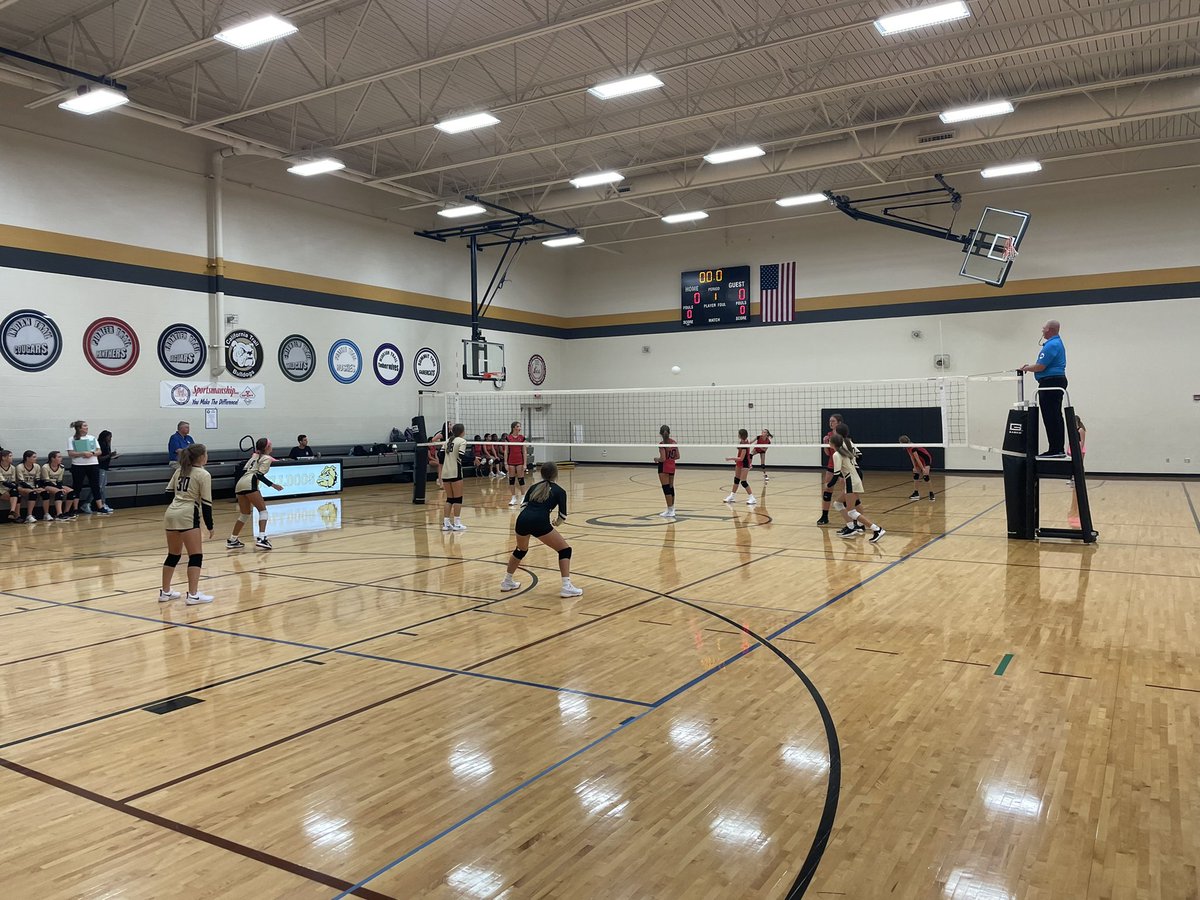 CTMSBulldog's tweet photo. With this serve, the 7th grade volleyball season is underway! https://t.co/IFyKTzVE9l