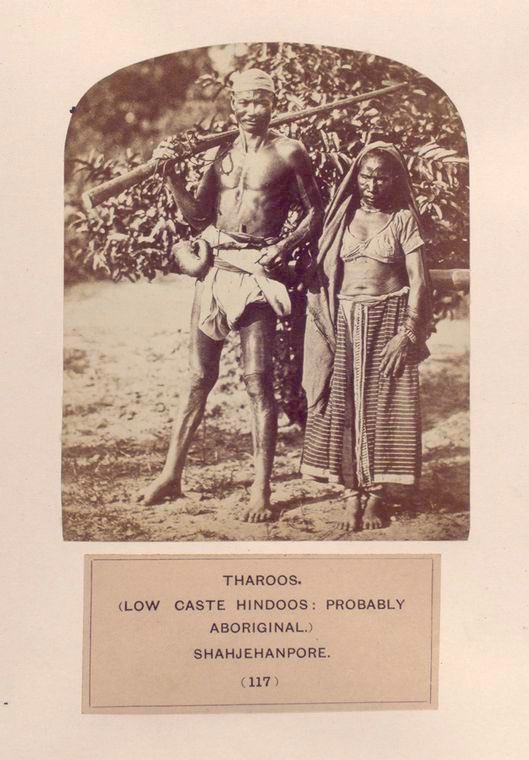 MilHistoryIndia's tweet photo. Tharoos, (low caste aboriginal Hindus), Shahjahanpur.

DATE ISSUED
1868 - 1875

New York Public Library https://t.co/jOIIL5wJoS
