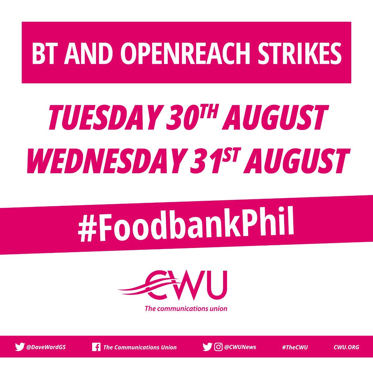 Let’s do this!! 💪🏻💪🏻💪🏻 ⁦@CWUnews⁩ ⁦@CWUSouthyorks⁩ #FoodbankPhil