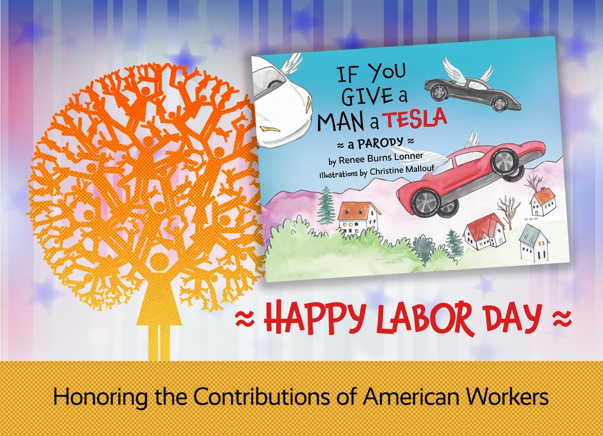 Happy Labor Day from If You Give A Man A Tesla
tinyurl.com/2y5c747f
#teslabooks #giftsformen #bookhumor #mensgifts #tesla #teslalover #womensgifts #veterans #soldiers #servicemen #servicewomen #military #laborday #LaborDay2022 #LaborDayWeekend #jobs #jobsearch #jobseekers