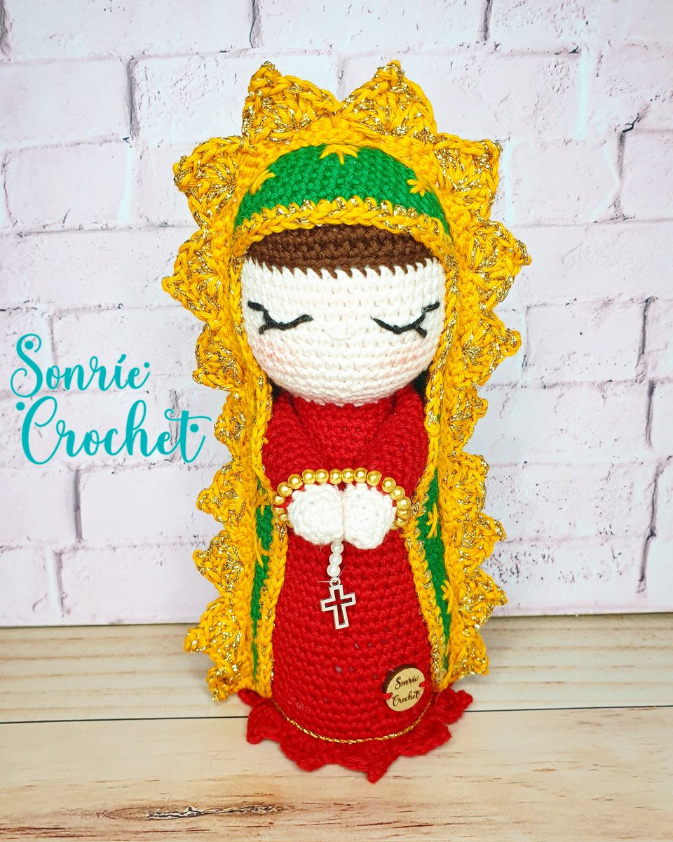 SonrieCrochet's tweet photo. Virgen de Guadalupe 🙏✨

"Para mi no hay casos imposibles, soy tu madre."

Una Virgencita de Guadalupe más ❤️🧶
Muchas gracias por la confianza
Sonríe siempre... https://t.co/bDqknnVPNx