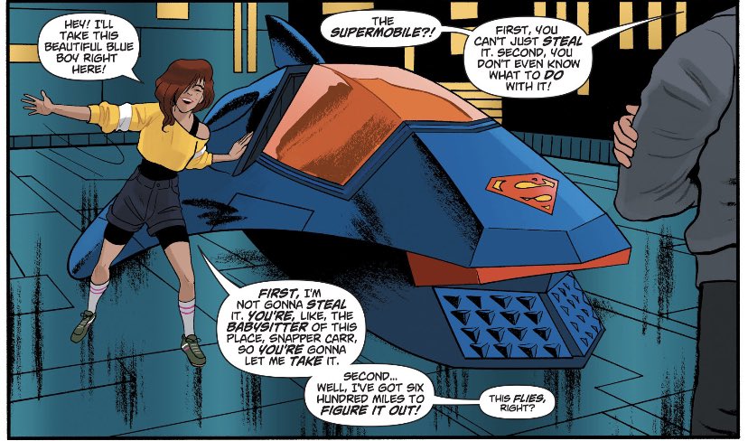 chelsdaniel280's tweet photo. Supermobile โค๏ธ
(Dial H for Hero #5 - Sam Humphries, Joe Quinones, Scott Hanna, and Jordan Gibson)
#Supermobile #Superman
#SummerPickens #SnapperCarr
#DCWonderComics #dccomics https://t.co/RXwC0utuvU